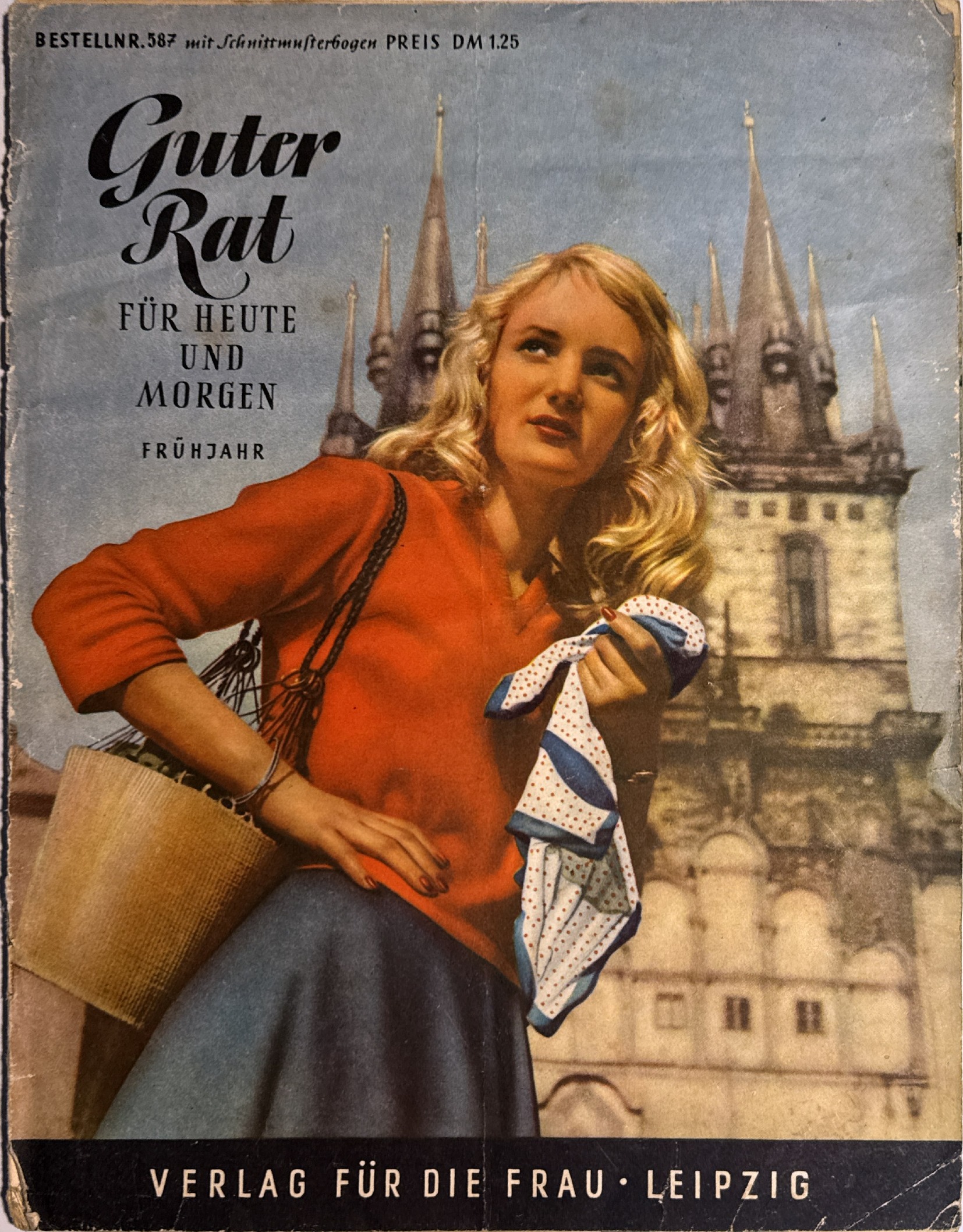 Cover of Guter Rat für heute und morgen, Bestellnr. 587, Spring 1959